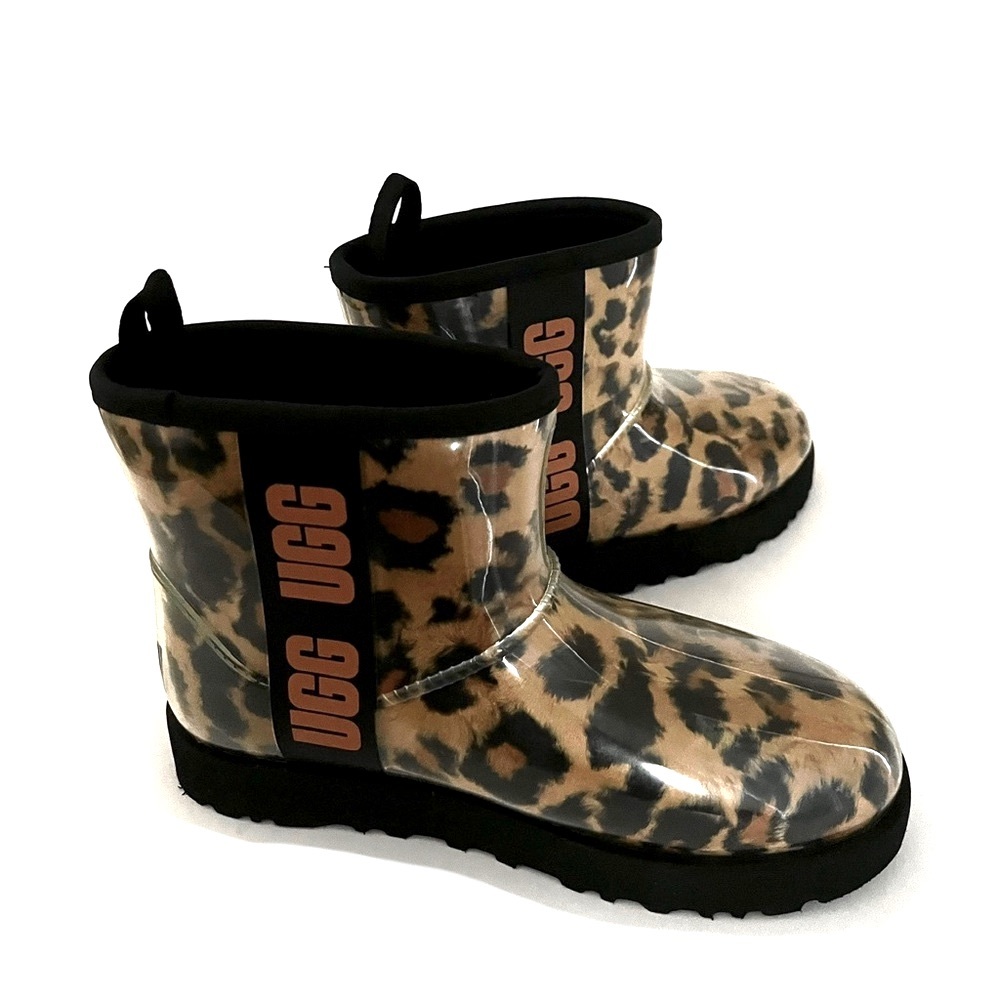 UGG | Classic Clear Mini | Animal Print | Waterproof | Ankle Boots
